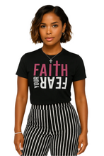Load image into Gallery viewer, Faith Your Fear &quot;Pink&quot; Short-Sleeve Unisex T-Shirt
