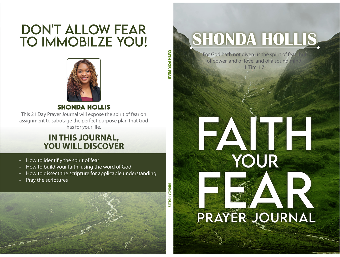 Faith Your Fear - 21 Day Prayer Journal