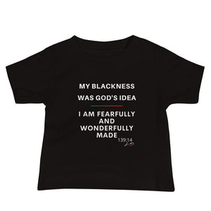 My Blackness LRD Baby Jersey Tee