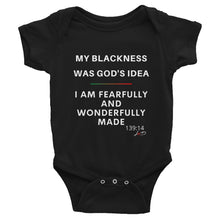 Load image into Gallery viewer, My Blackness LRD Baby Onesie
