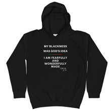 Load image into Gallery viewer, My Blackness Unisex LRD Kids Hoodie
