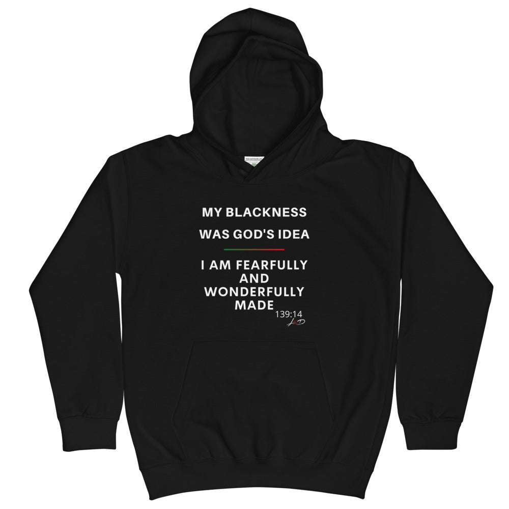 My Blackness Unisex LRD Kids Hoodie