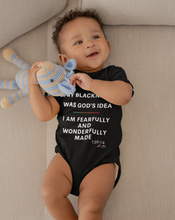 Load image into Gallery viewer, My Blackness LRD Baby Onesie
