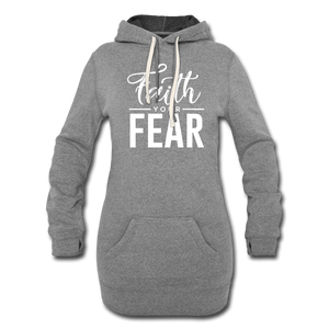 Women's Hoodie Dress - heather gray