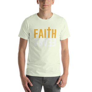 Faith Your Fear Black Short-Sleeve Unisex T-Shirt