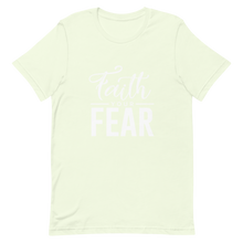 Load image into Gallery viewer, Faith Your Fear Black Short-Sleeve Unisex T-Shirt
