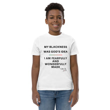 Load image into Gallery viewer, My Blackness LRD Youth Jersey Tee
