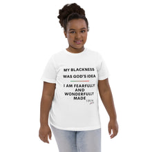 Load image into Gallery viewer, My Blackness LRD Youth Jersey Tee
